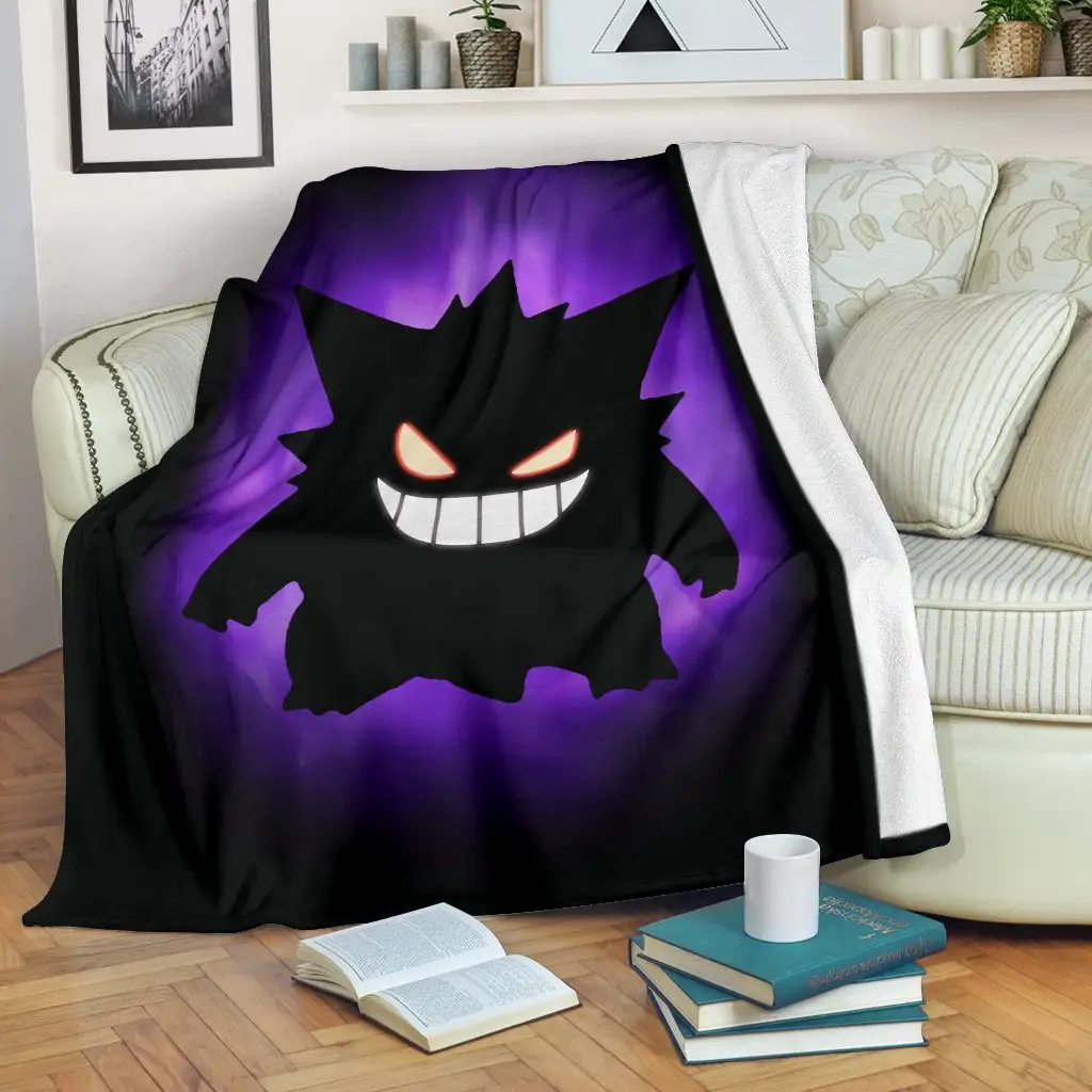 Gengar Pokemon Blanket