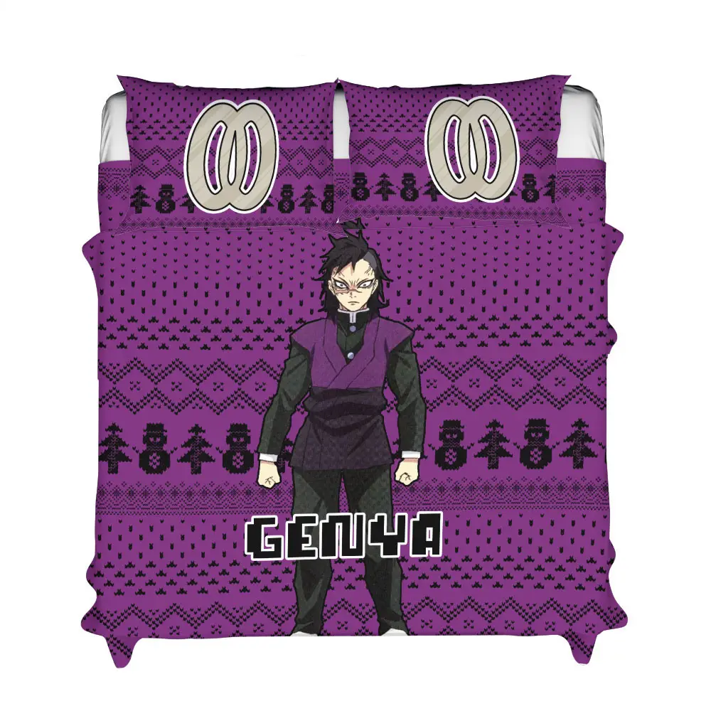 Genya Xmas Polyester Duvet Cover Set