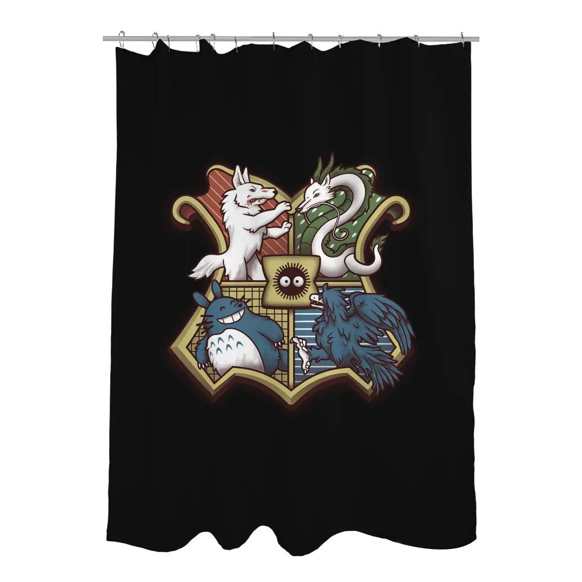 Ghibliwarts Shower Curtains