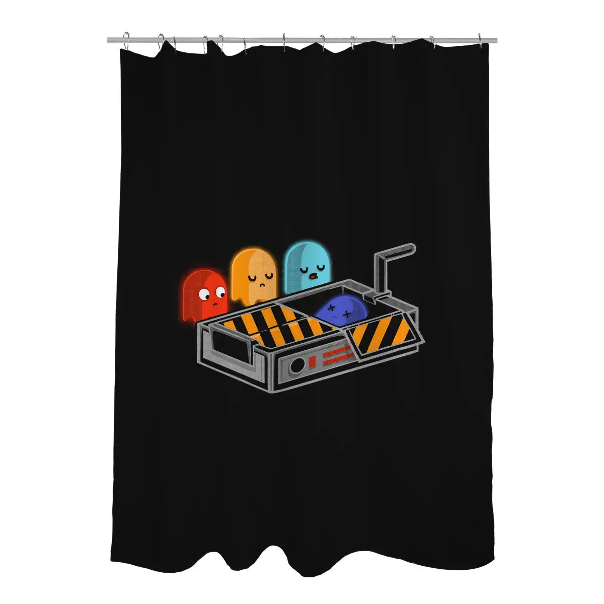 Ghost Busted Shower Curtains
