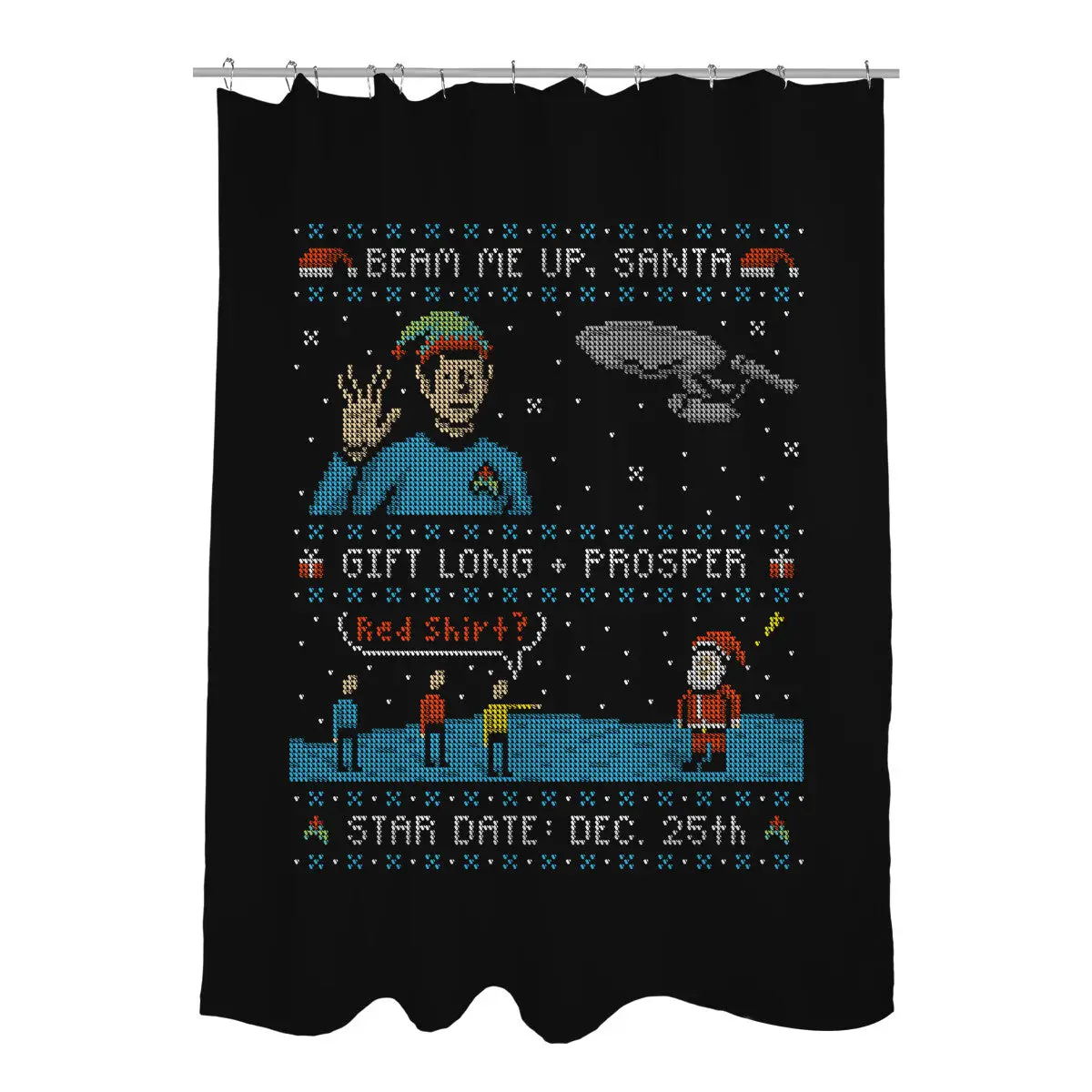 Gift Long and Prosper Shower Curtains