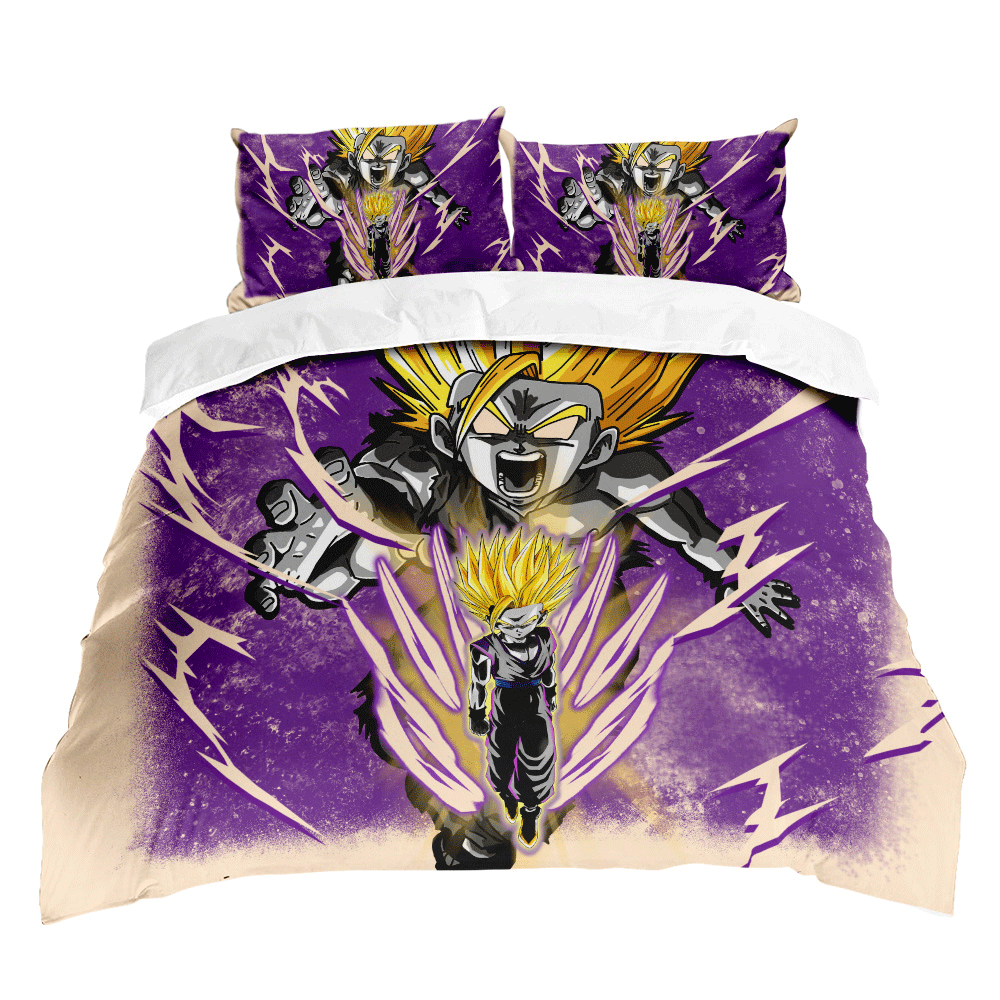 Gohan Teen Super Saiyan 2 Custom Bedding Set