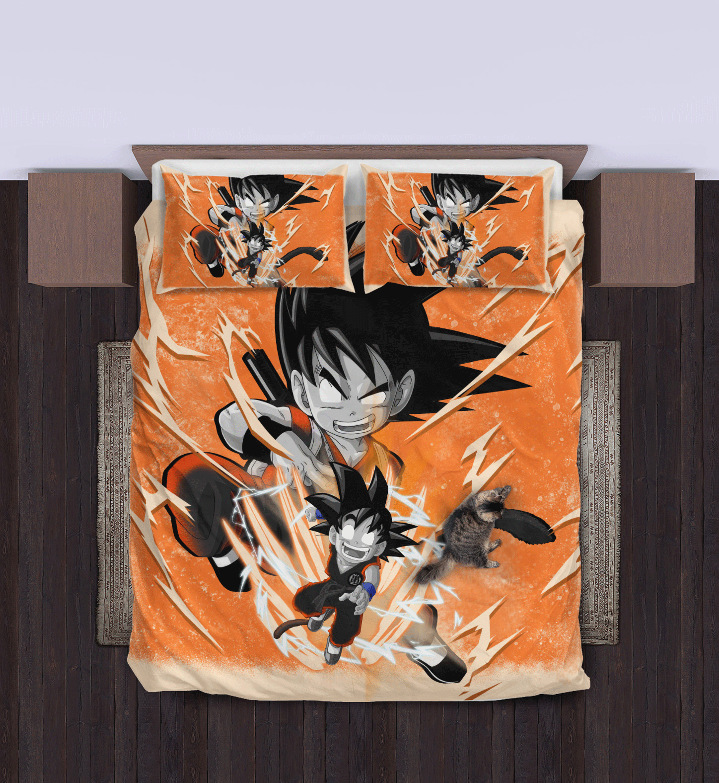 Goku Kid Custom Bedding Set Home Decor
