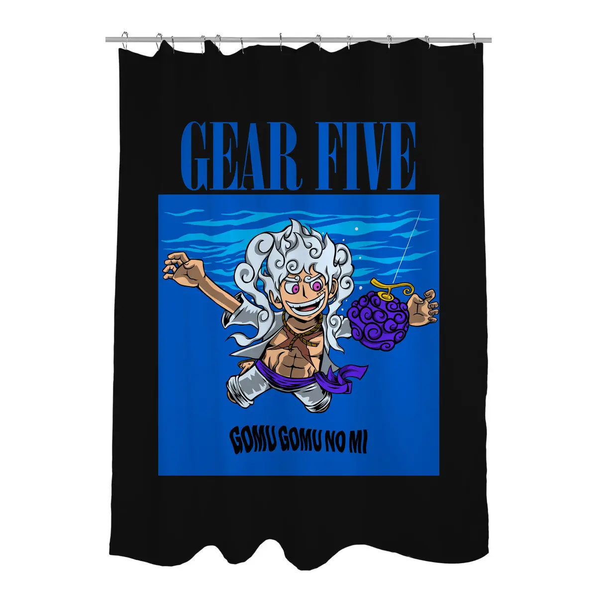 Gomu Gomu No Five Shower Curtains