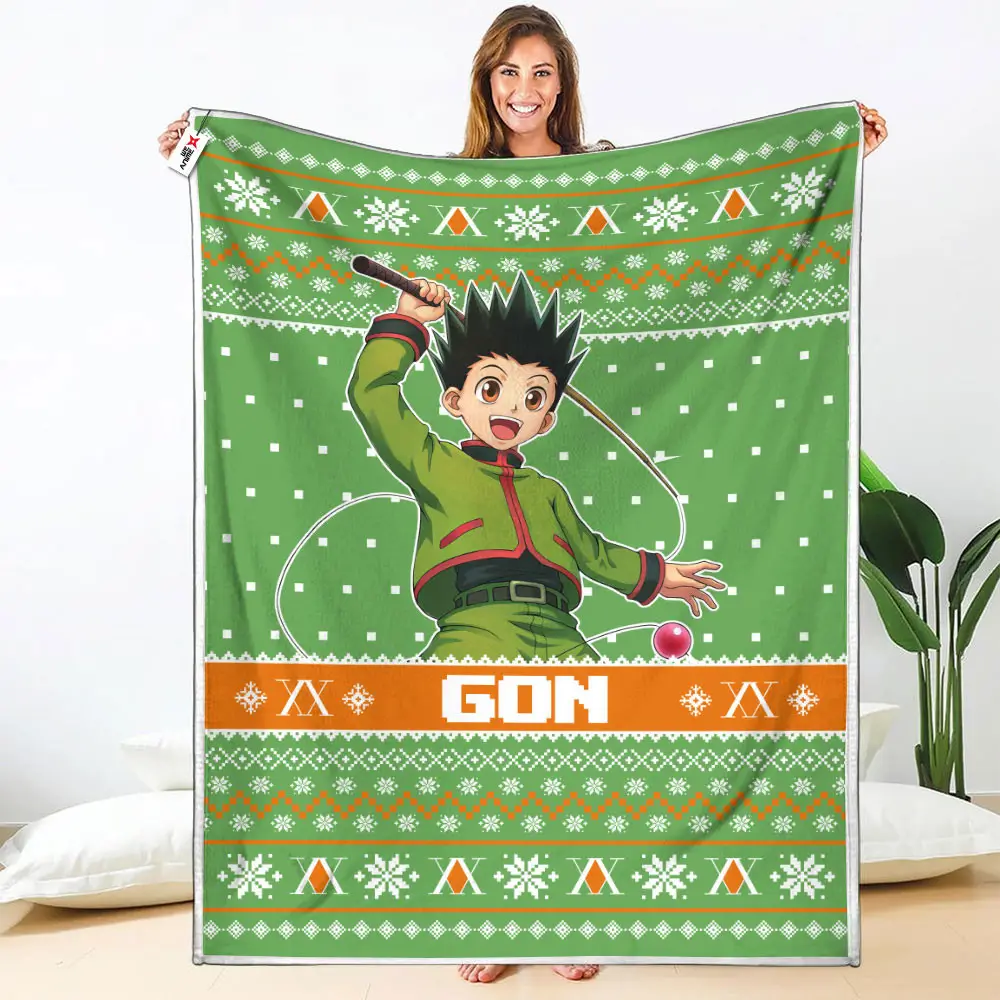 Gon Freecss Blanket Custom Hunter x Hunter Anime