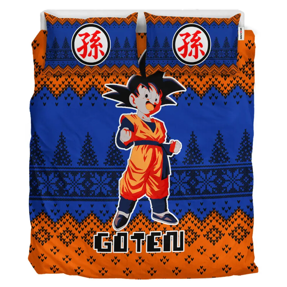 Goten Xmas Polyester Duvet Cover Set