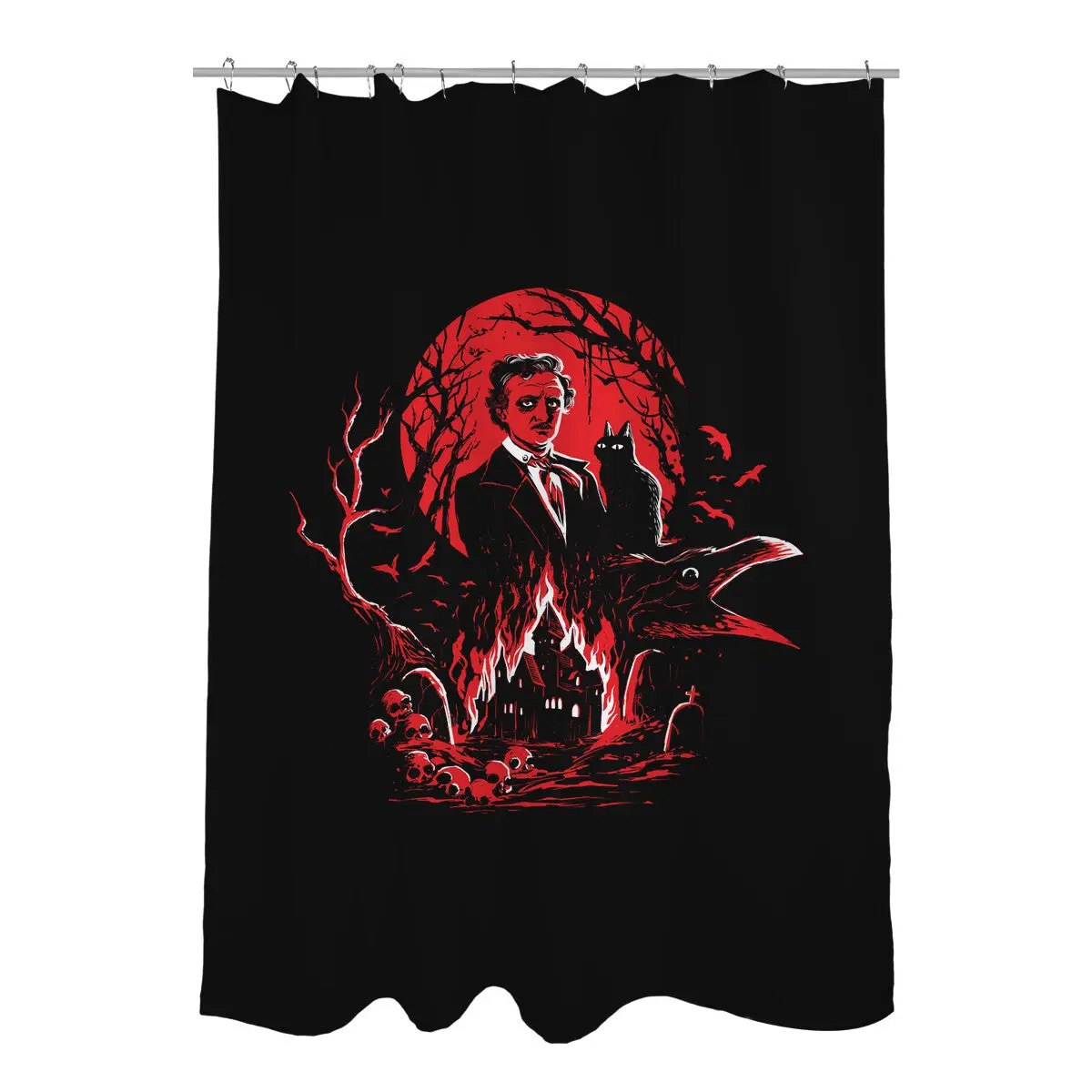 Gothic Horror Shower Curtains