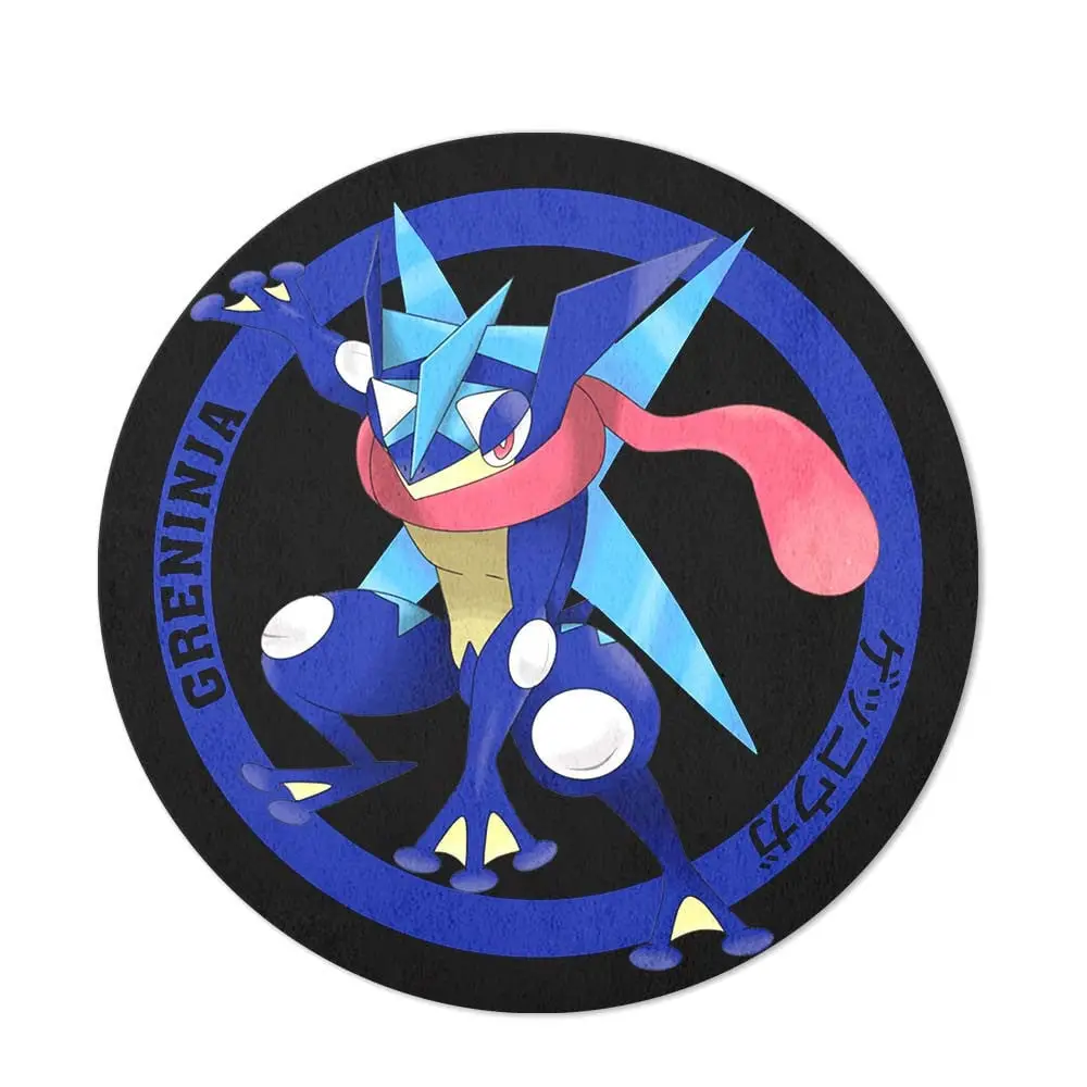 Greninja Shaped Rug Custom Anime Room Decor