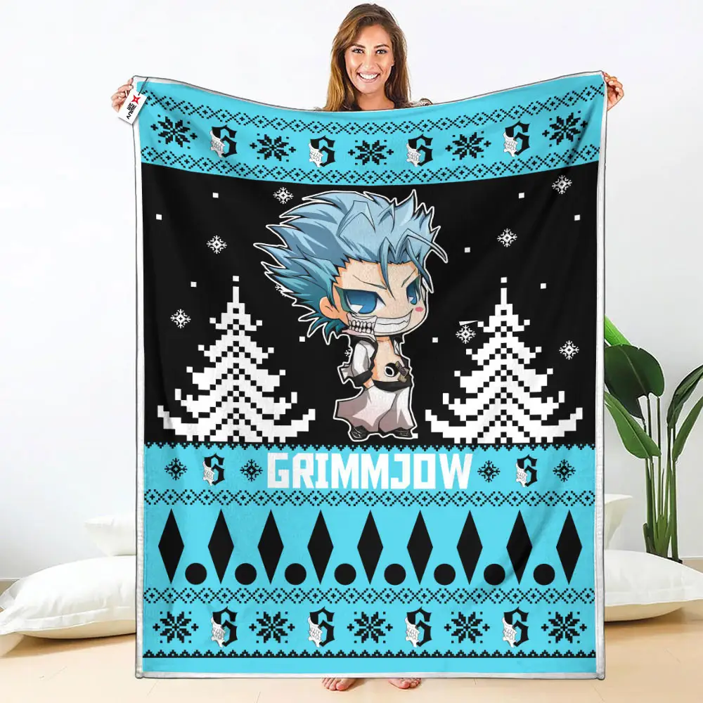 Grimmjow Jaegerjaquez Blanket Custom Bleach Anime