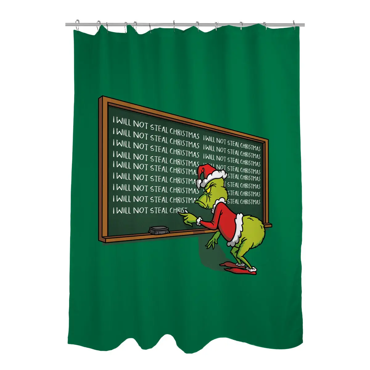 Grinch Detention Shower Curtains
