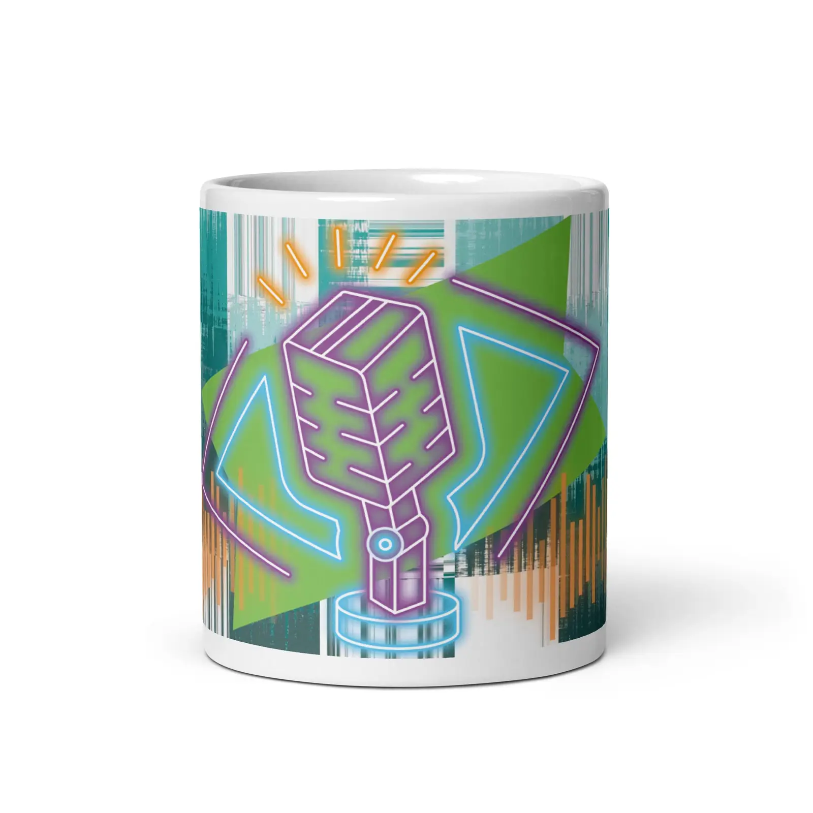 Groovy Mic Skills: Disco Style Motivation: Classic Ceramic White Glossy Mug