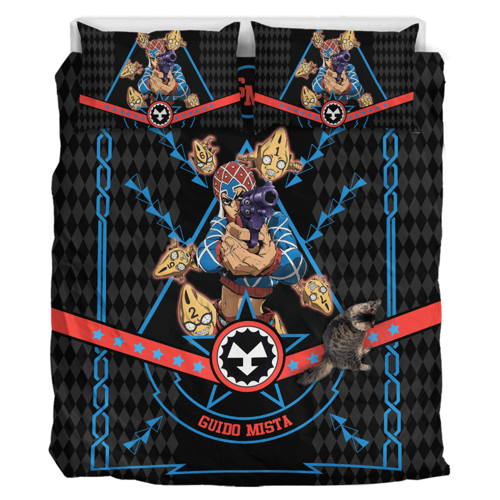 Guido Mista Custom Anime Bedding Set