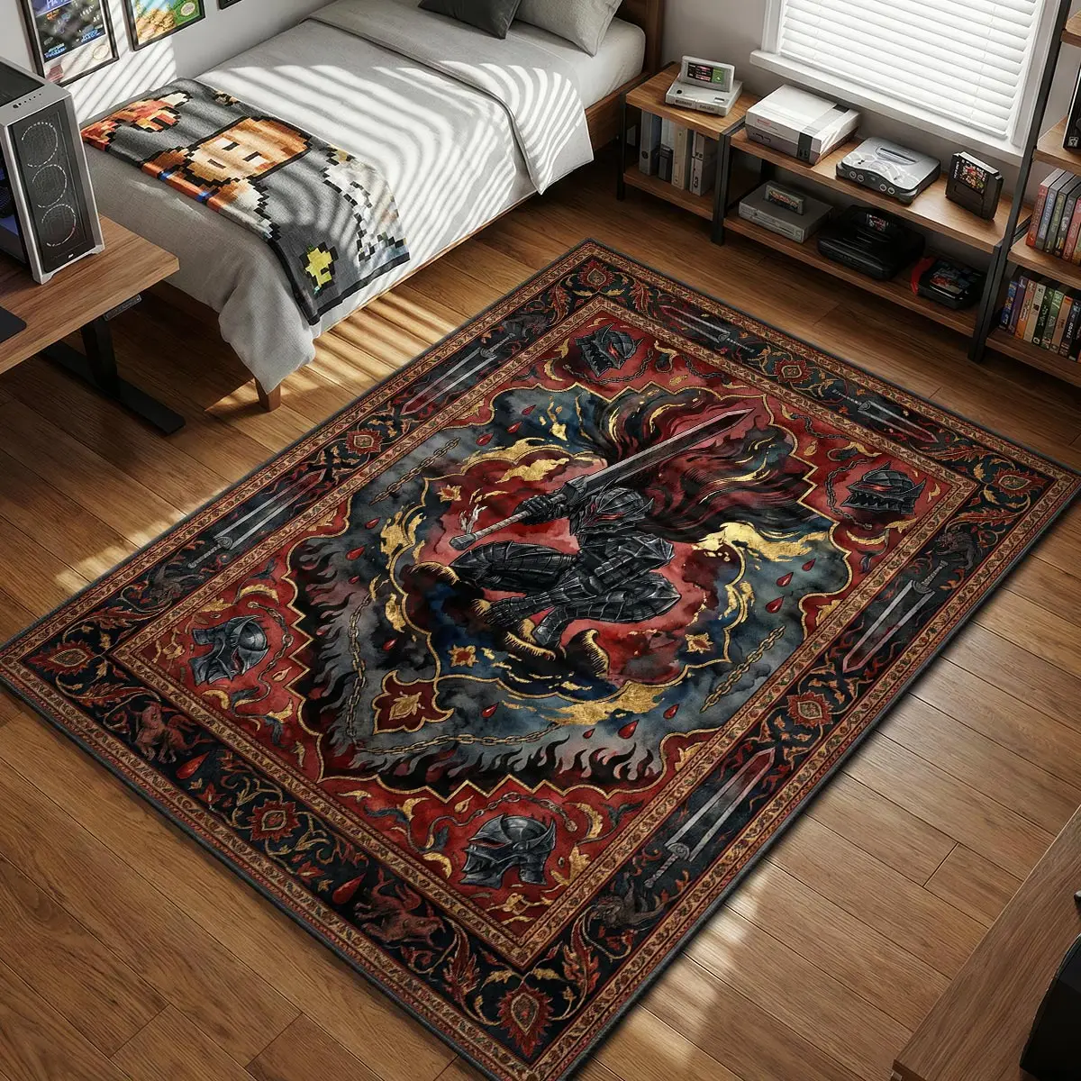 Guts Berserker Armor Rug - Berserk Chair Mat