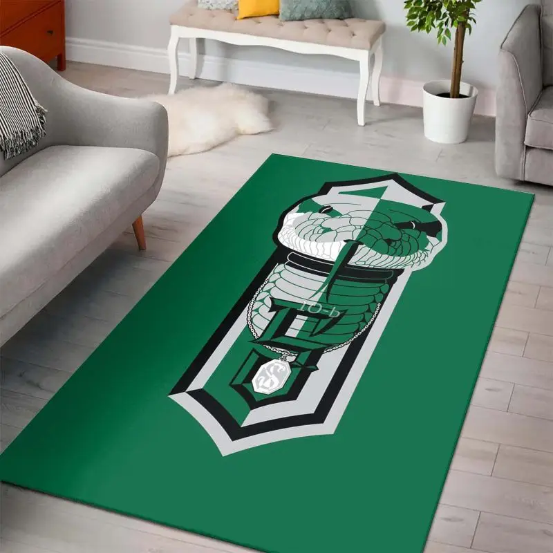 Harry Potter Slytherin Area Rug Carpet