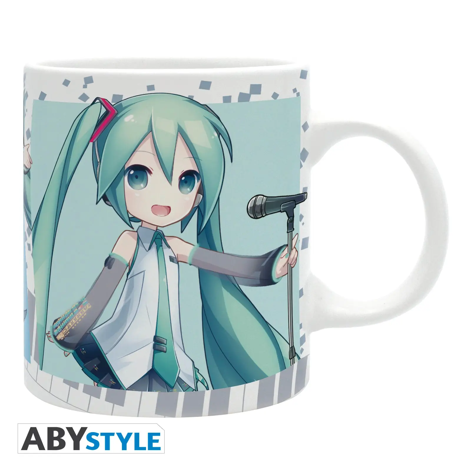 Hatsune Miku Pastel Mug, 11 oz.