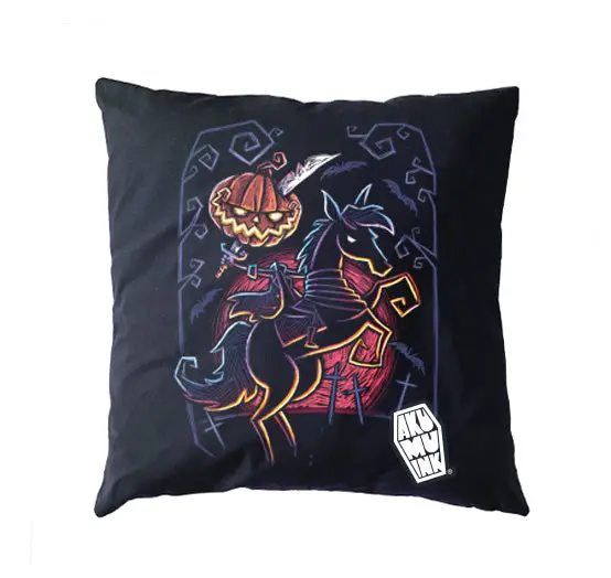 Headless Horseman Pillow Cushion