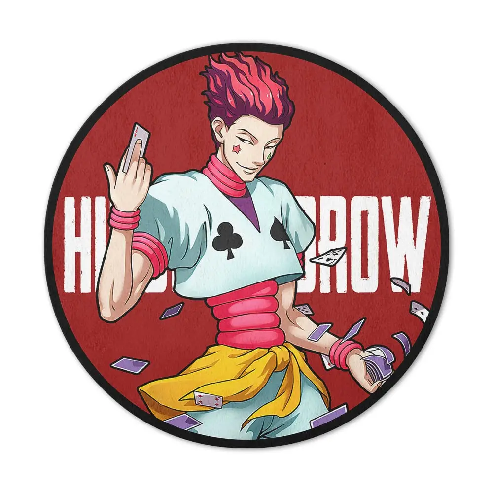 Hisoka Morow Shaped Rug Custom Anime Room Mats