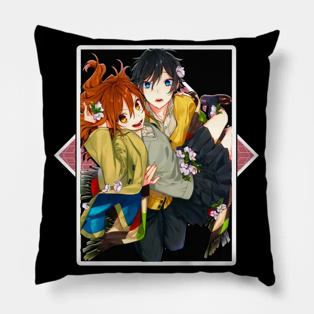 Horimiya Pillows - Hori Kyouko and Izumi Miyamura Box Design Pillow Cushion