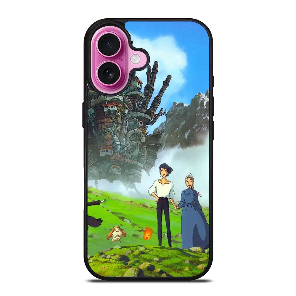 HOWL'S MOVING CASTLE ANIME iPhone 16 Plus Case Cover