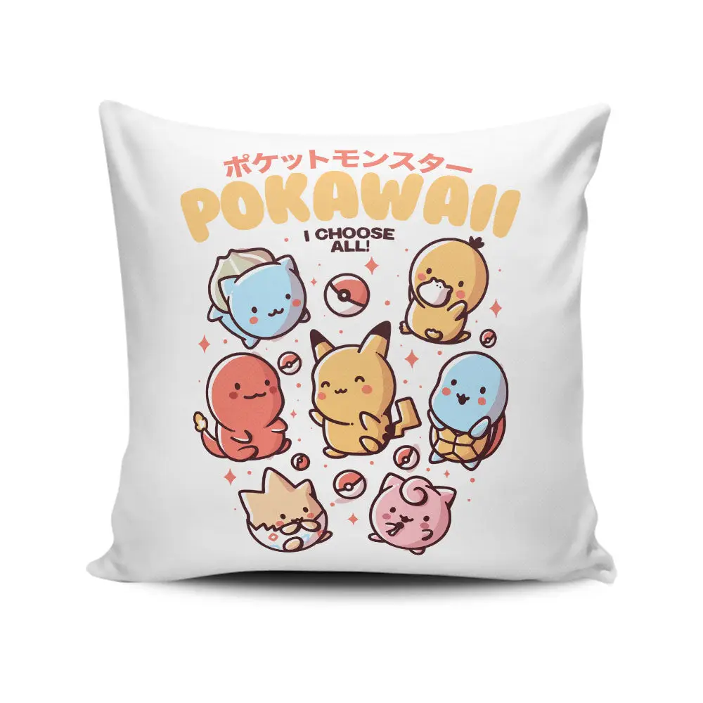 I Choose All - Throw Pillow