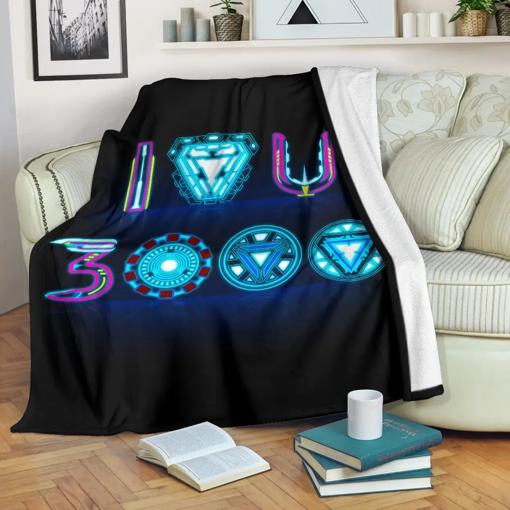 I Love You 3000 Blanket