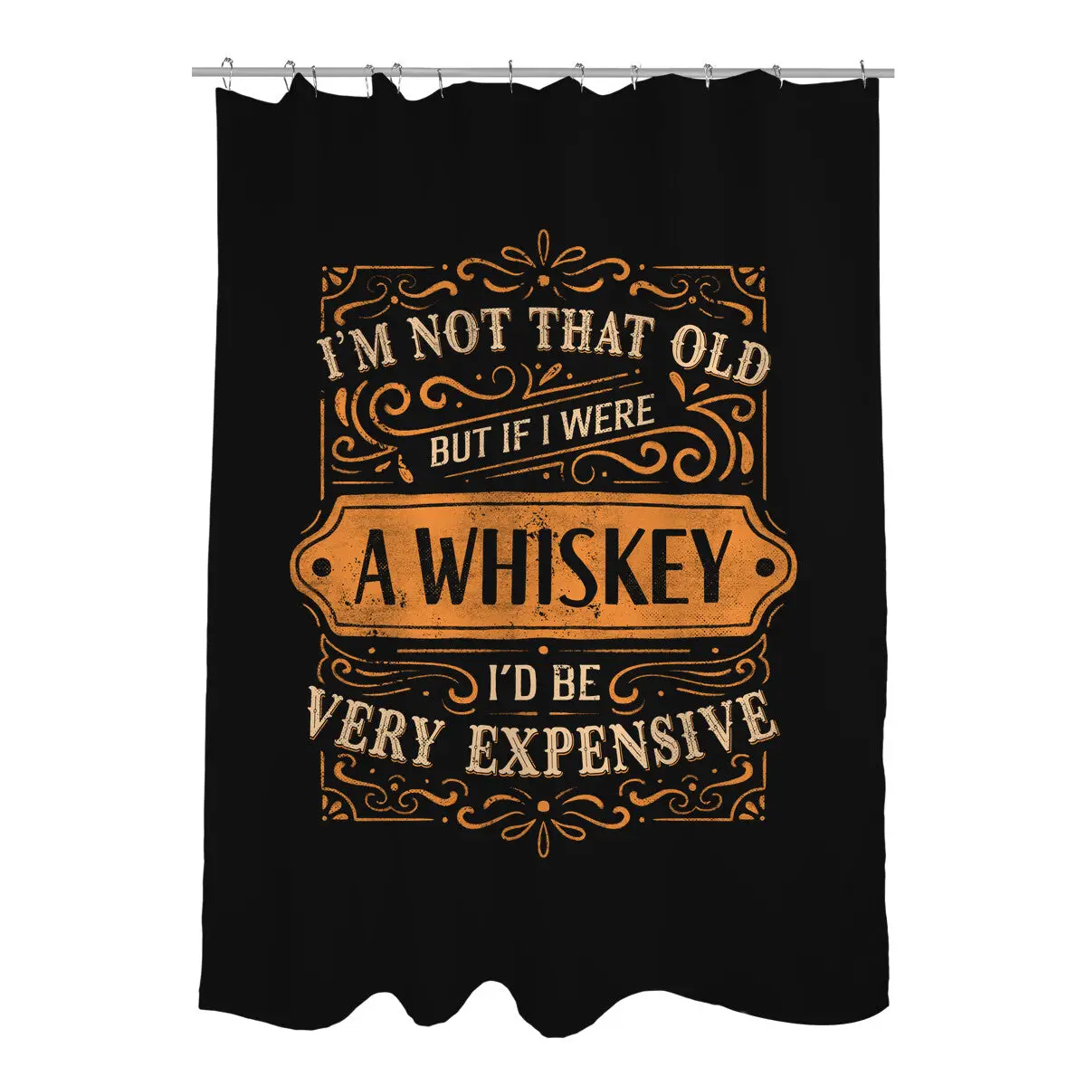 I'm Not That Old Shower Curtains