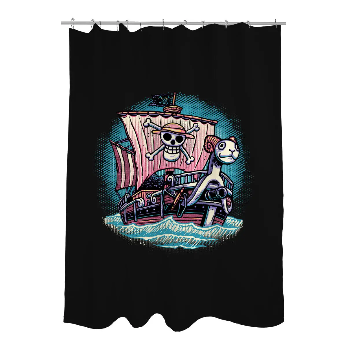 In The Mercy Of The Sea Shower Curtains