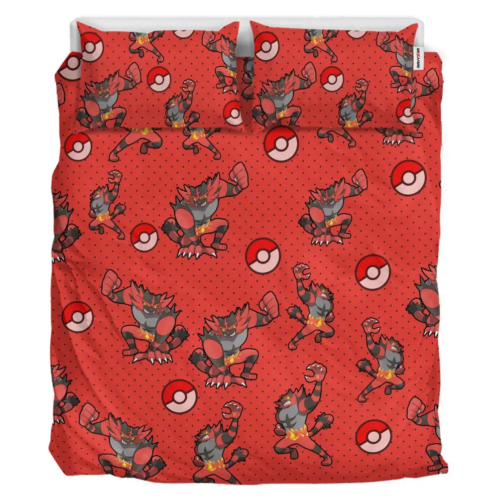 Incineroar Custom Anime Bedding Set