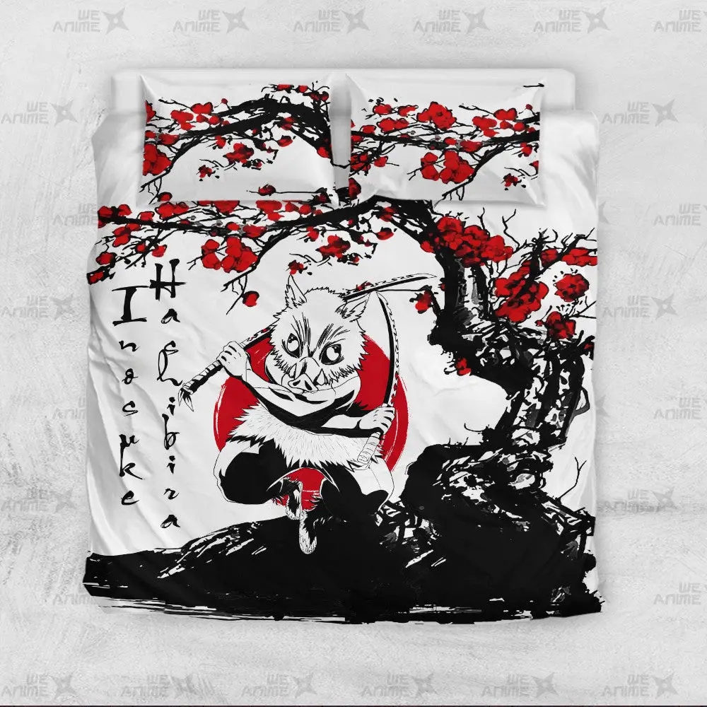 Inosuke HashibiraJapanese Custom Bedding Set Anime Room
