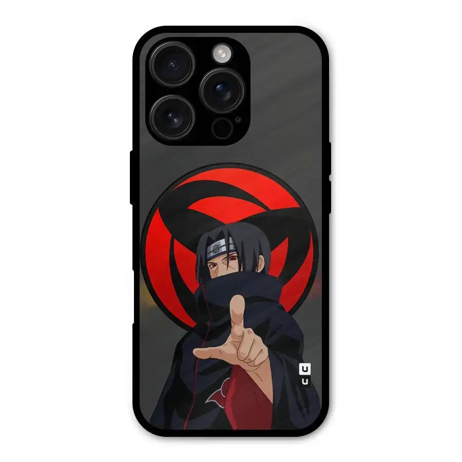 Itachi Uchiha With sharingan Shockproof Hybrid Protection Back Case Cover