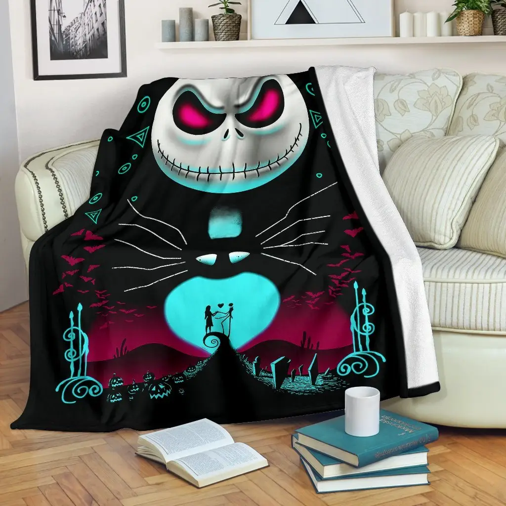 Jack Nightmare Before Christmas Blanket 2
