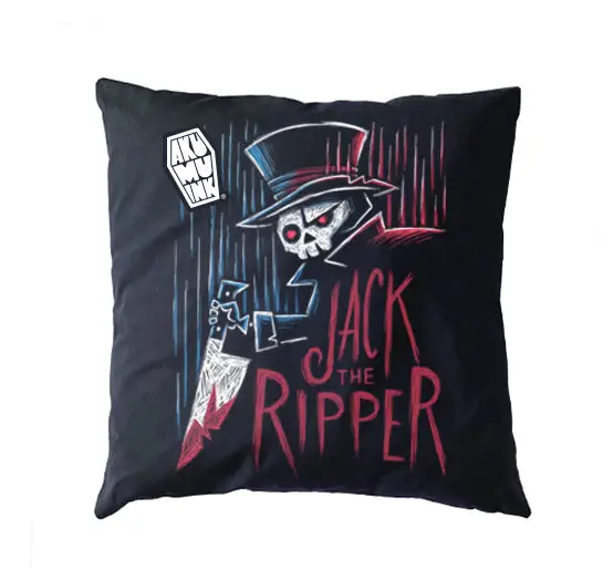Jack The Ripper Pillow Cushion