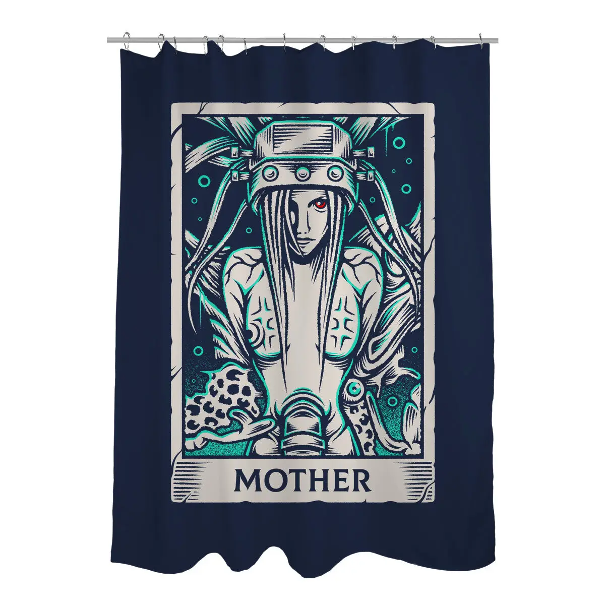 Jenova Tarot Card Shower Curtains