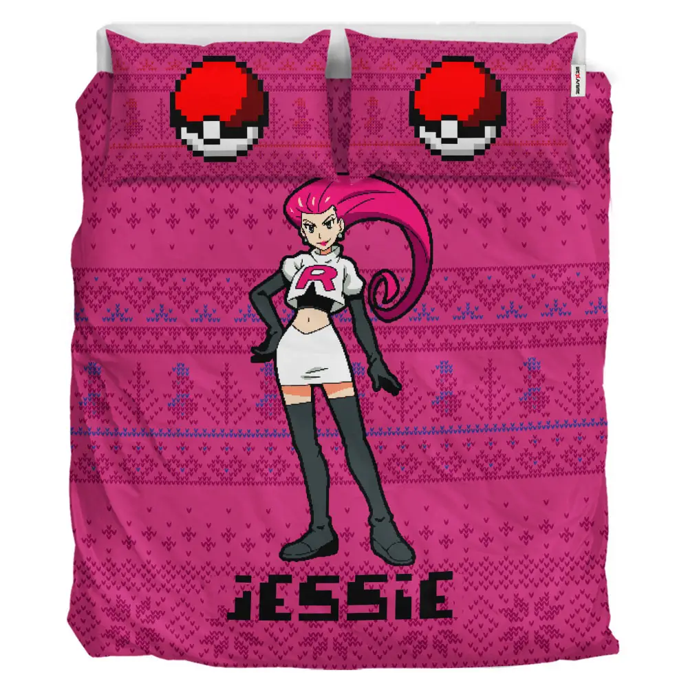 Jessie Xmas Polyester Duvet Cover Set