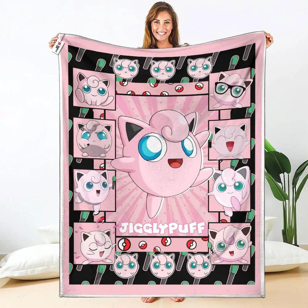 Jigglypuff Blanket Custom Anime
