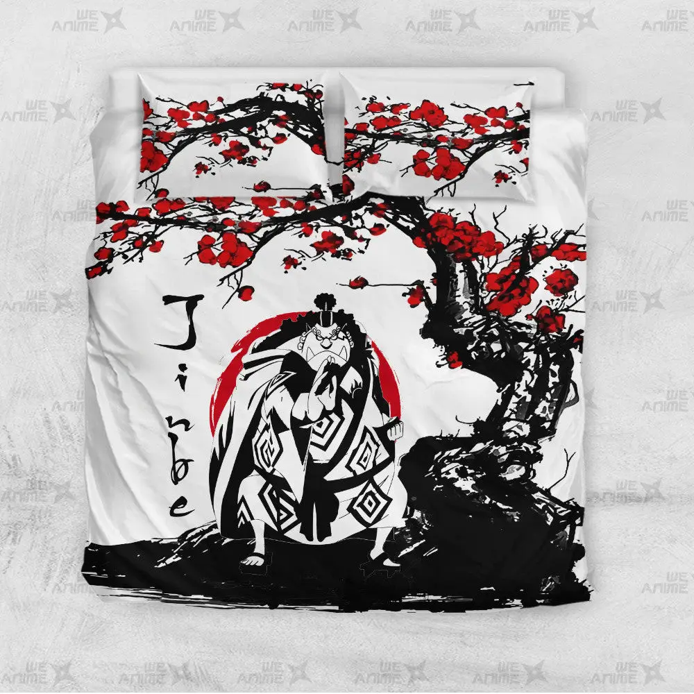 Jinbe Japanese Custom Bedding Set Anime Room