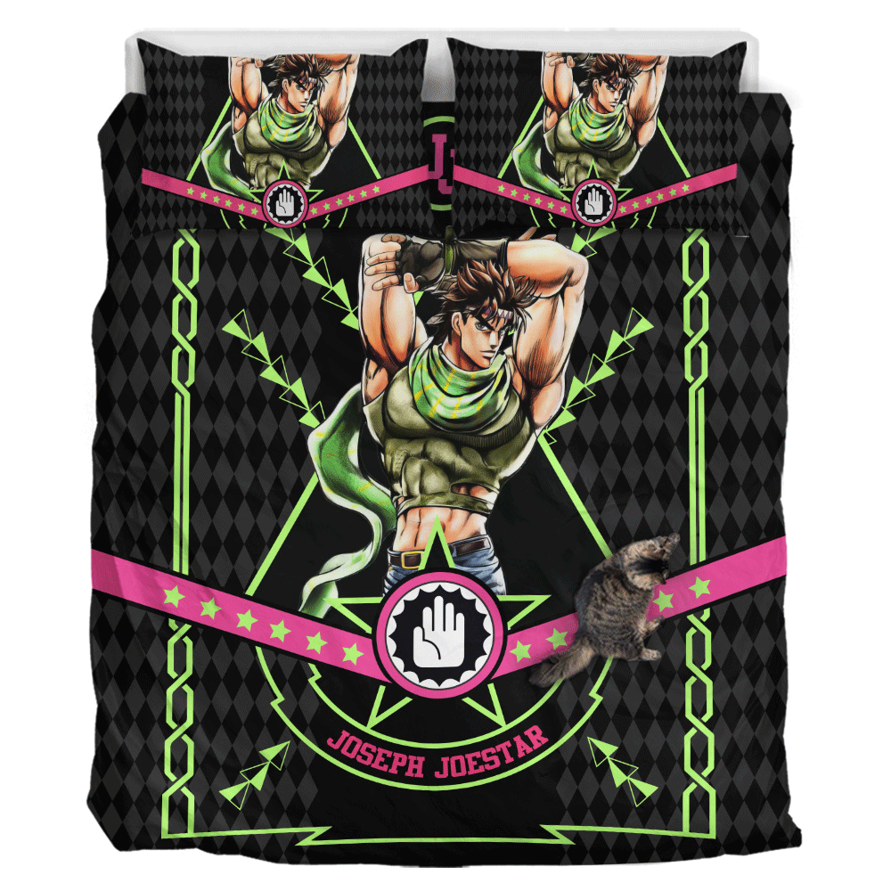 Joseph Joestar Custom Anime Bedding Set