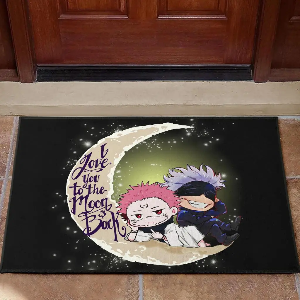 Jujutsu Kaisen Gojo Sukuna Chibi Anime Doormat