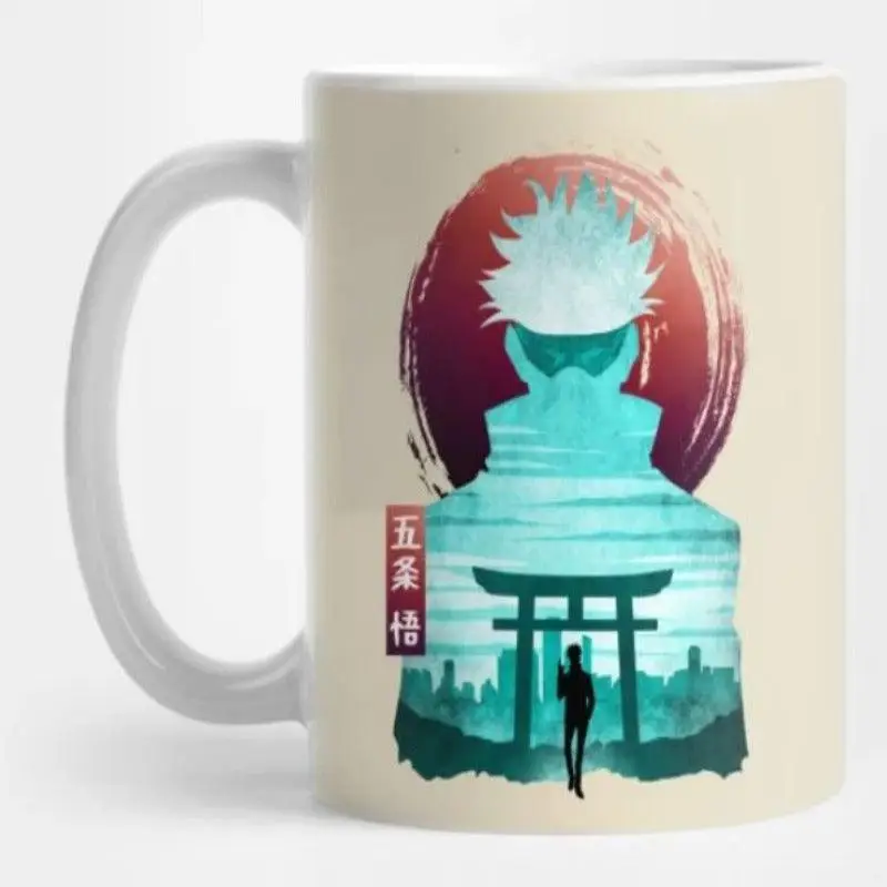Jujutsu kaisen Minimalist Silhouette Gojo Mug