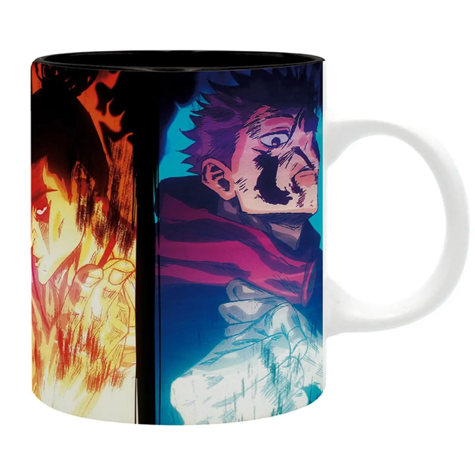 Jujutsu Kaisen Yuji & Aoi vs Mahito 320ml Ceramic Mug
