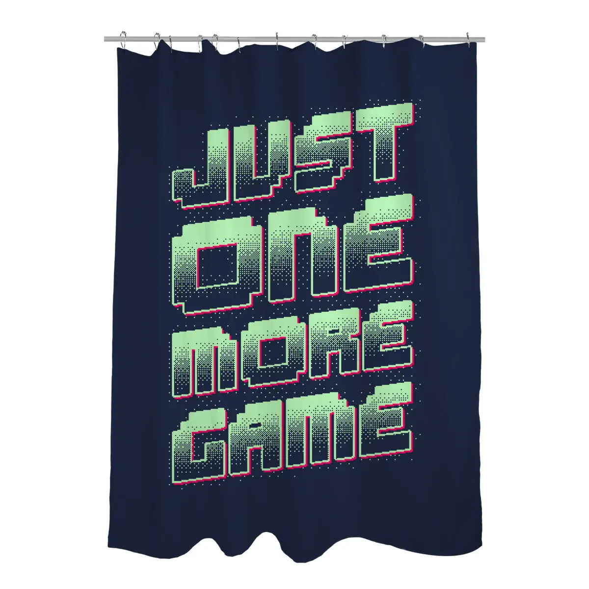 Just One More Game Shower Curtains