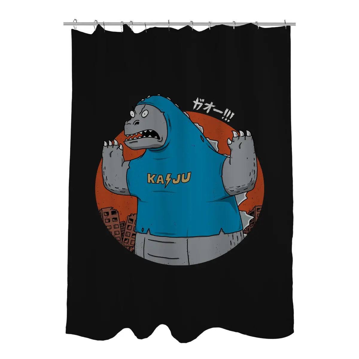 Kaijuholio Shower Curtains