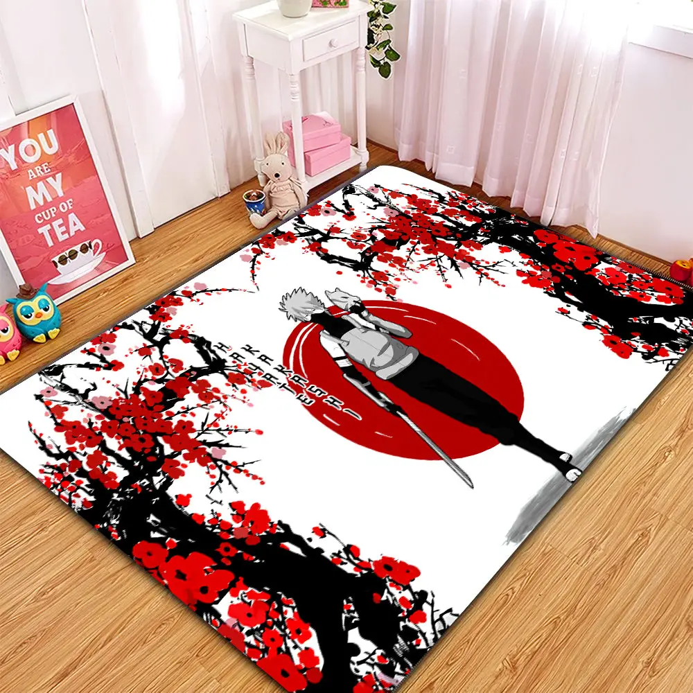 Kakashi Anbu Anime Japan Style Rectangular Area Rug