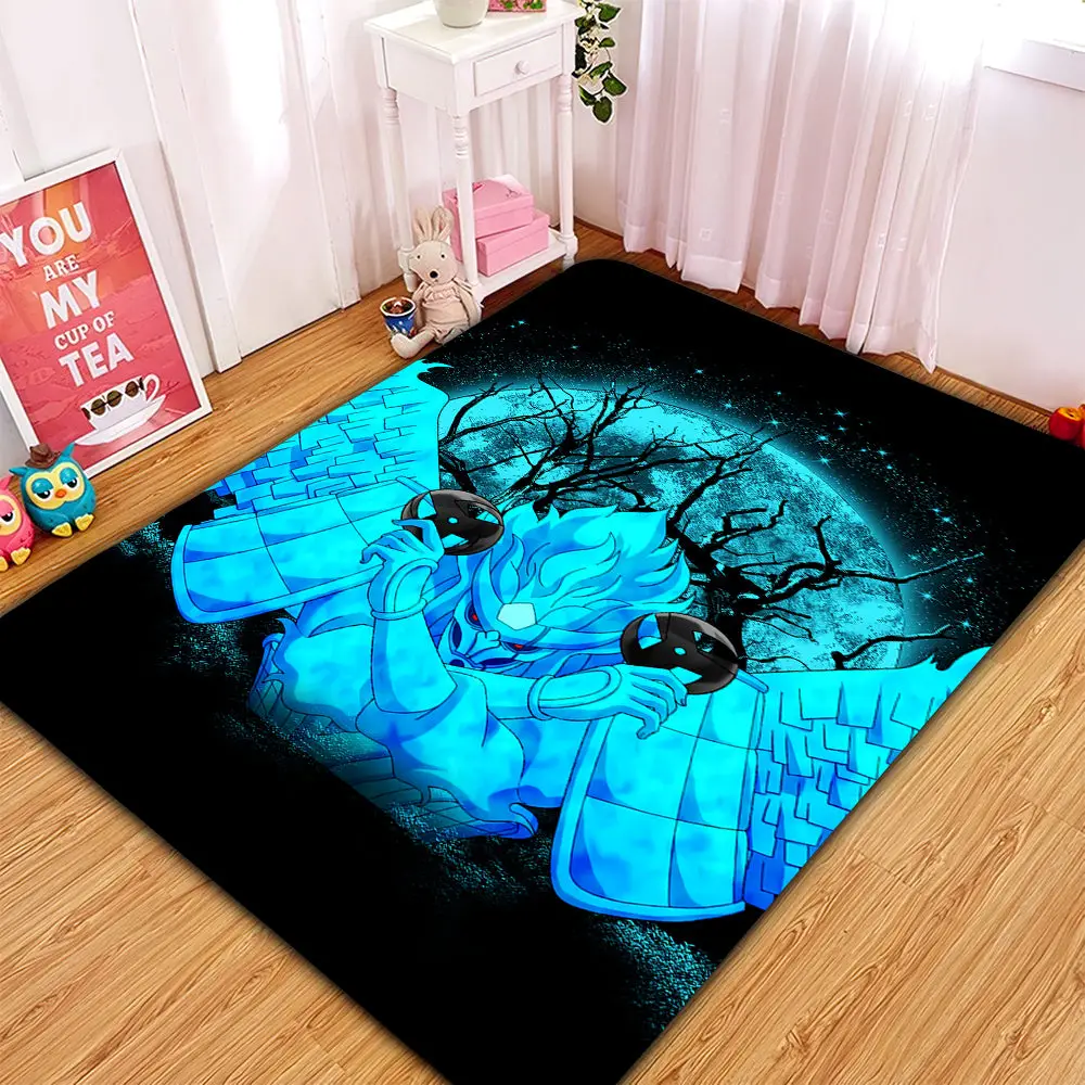 Kakashi Perfect Susano Moonlight Rectangular Area Rug