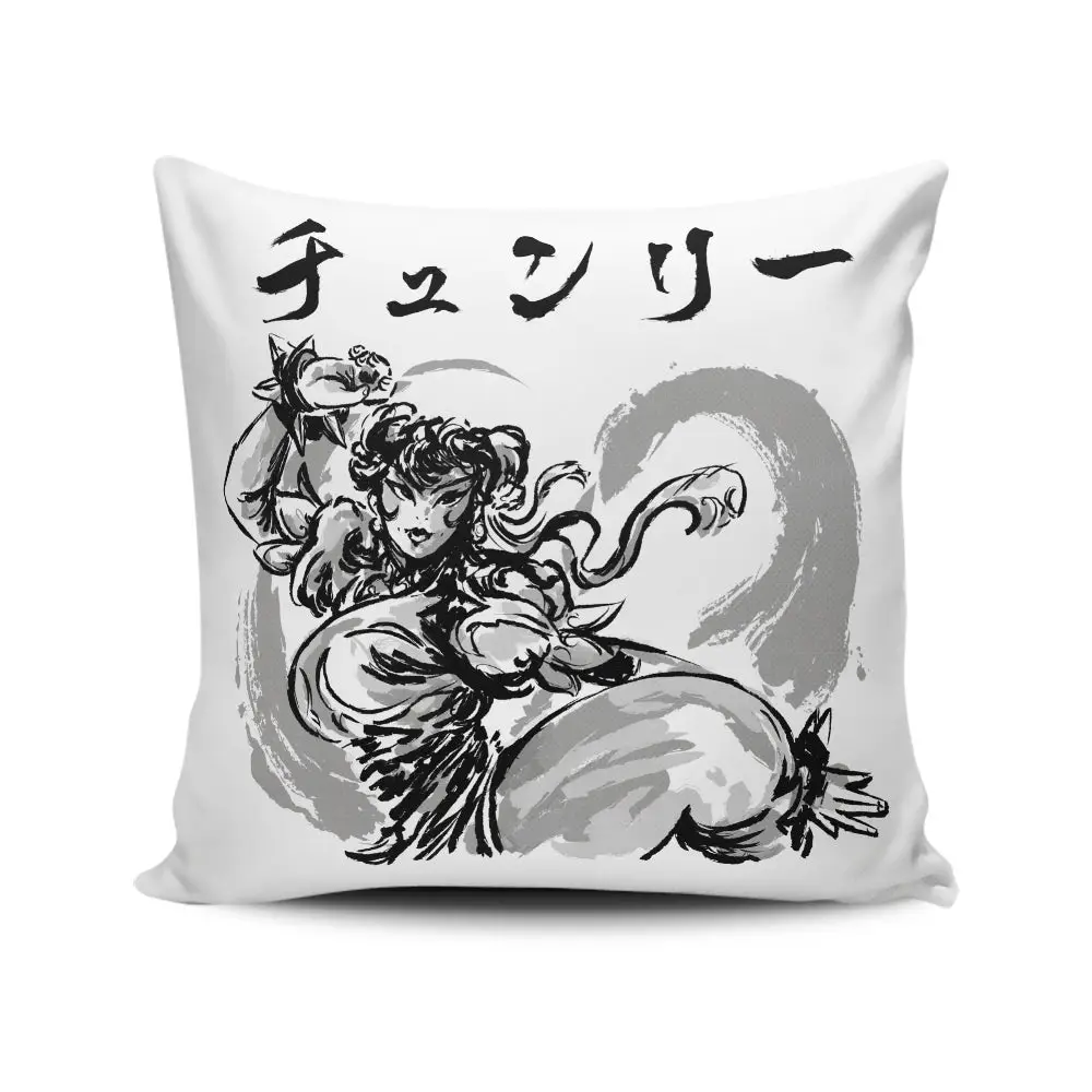 Kakutogi Masuta - Throw Pillow