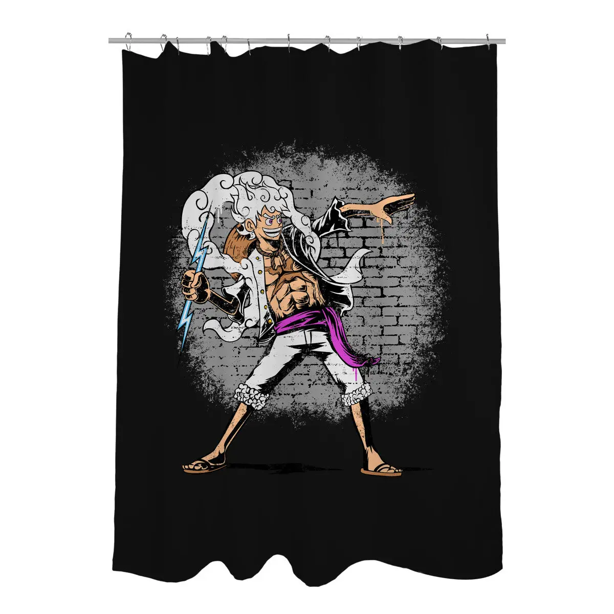 Kaminari Thrower Shower Curtains