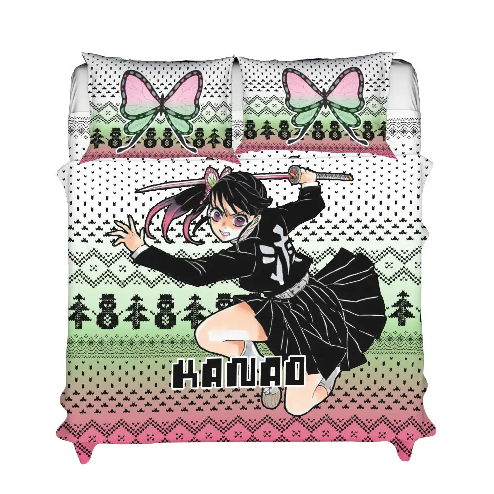 Kanao Xmas Polyester Duvet Cover Set