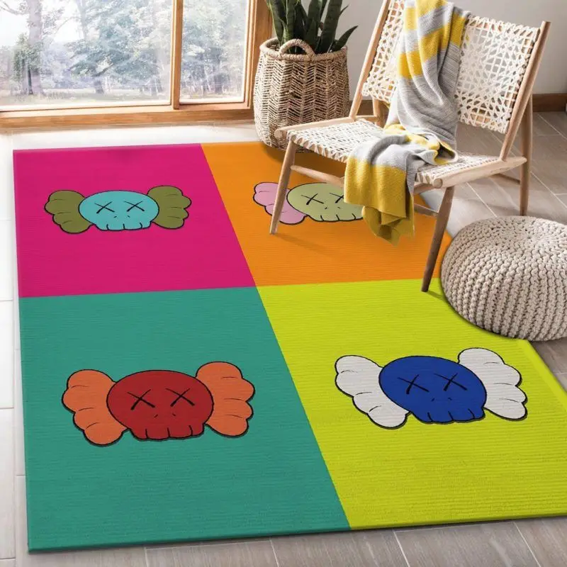 Kaws Area Rugs For Living Room