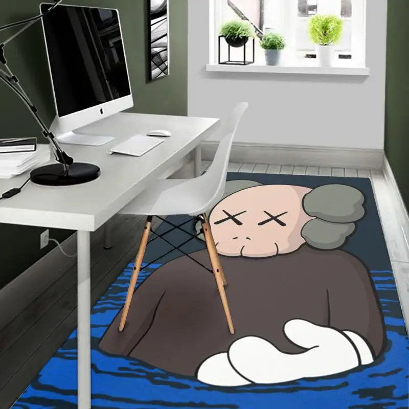 Kaws Companion Water Street Art Rug Home Decor