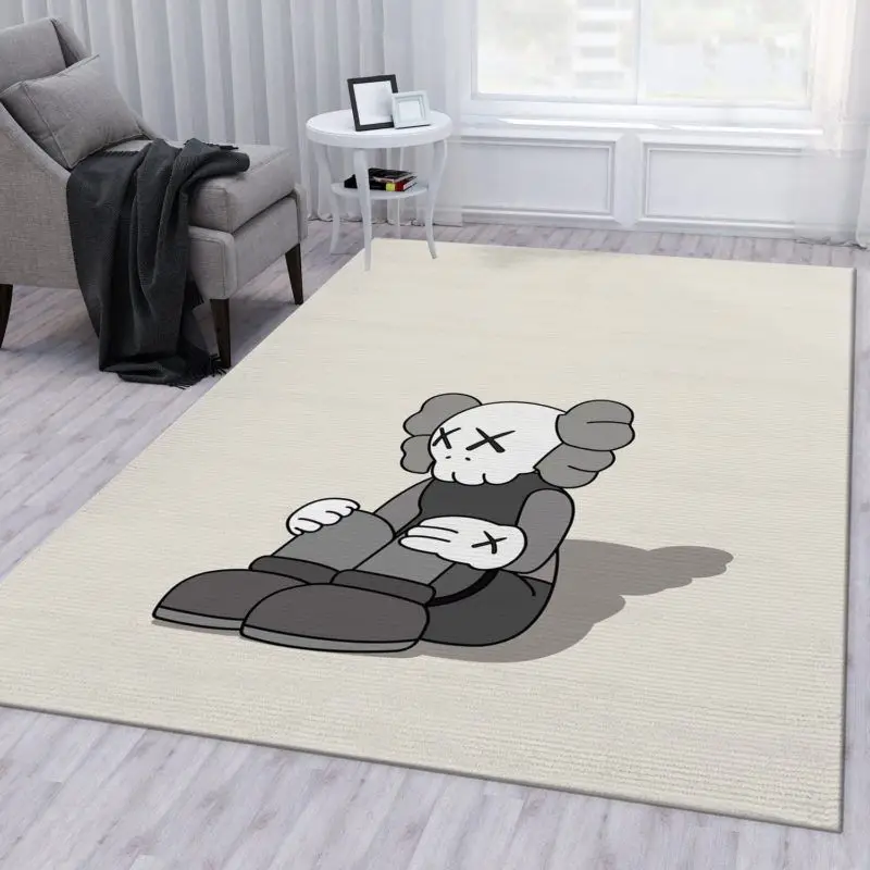 Kaws Illustration Area Rug Carpet